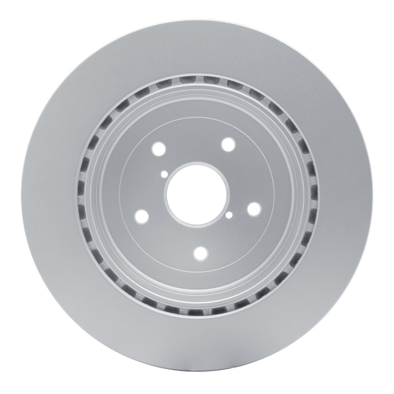 Subaru Impreza Brake Rotor (1) - Rear - R1 Concepts - Hi-Carbon Alloy GeoMET Coated - `05-`07